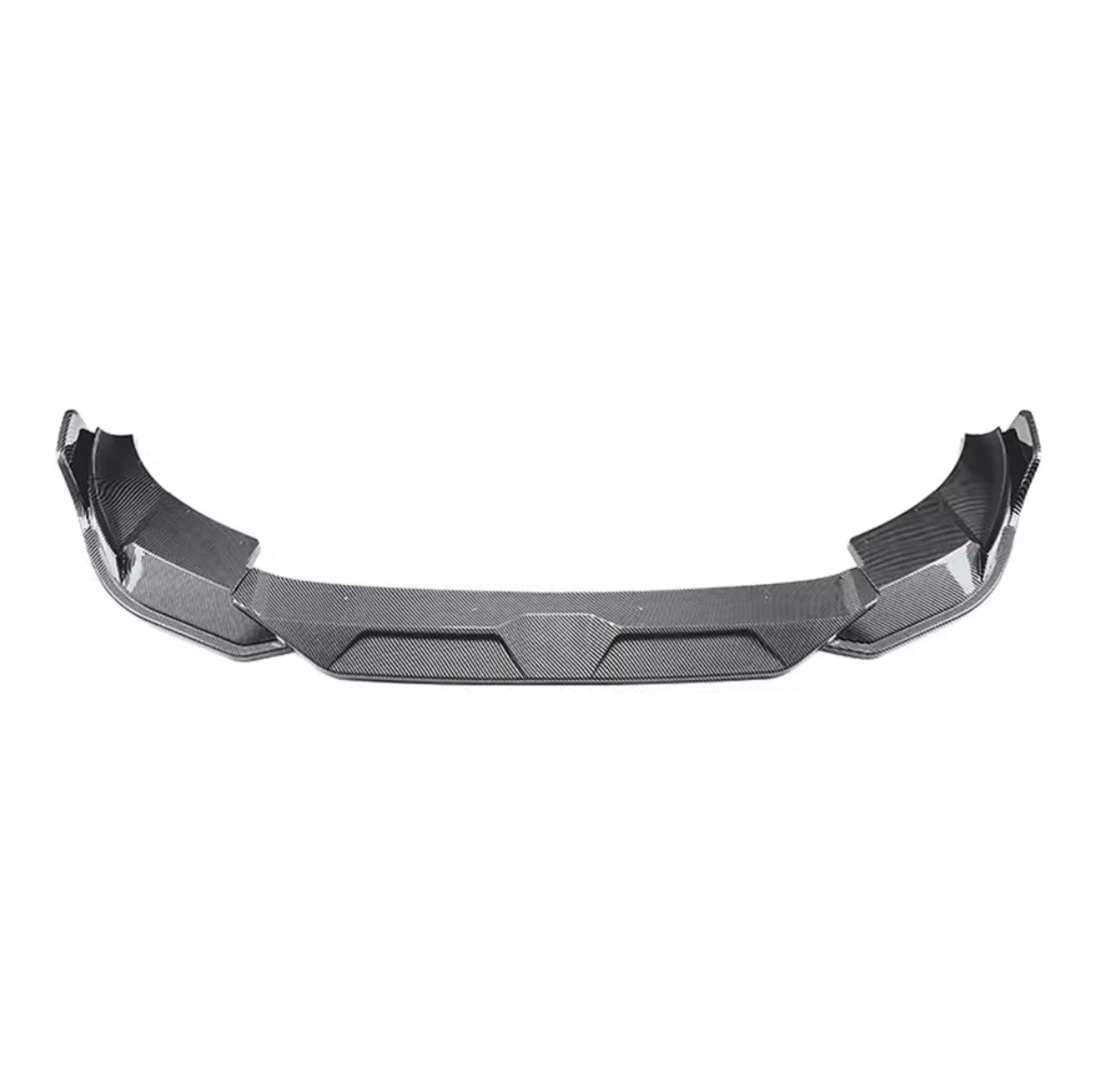 BMW F97 F98 X3M X4M Facelift Gloss Black Sport Style Front Splitter (2019-2024) - Bimmermods