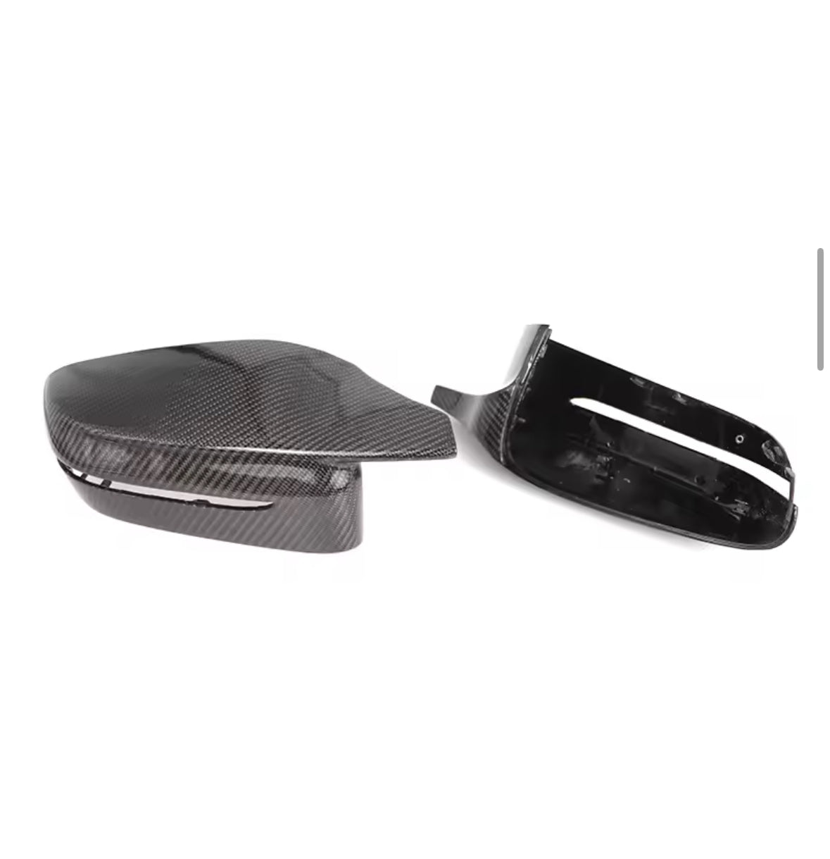 Real Carbon Fiber Mirror Caps – BMW G20 / G22 / G30 / G15 Style - Bimmermods