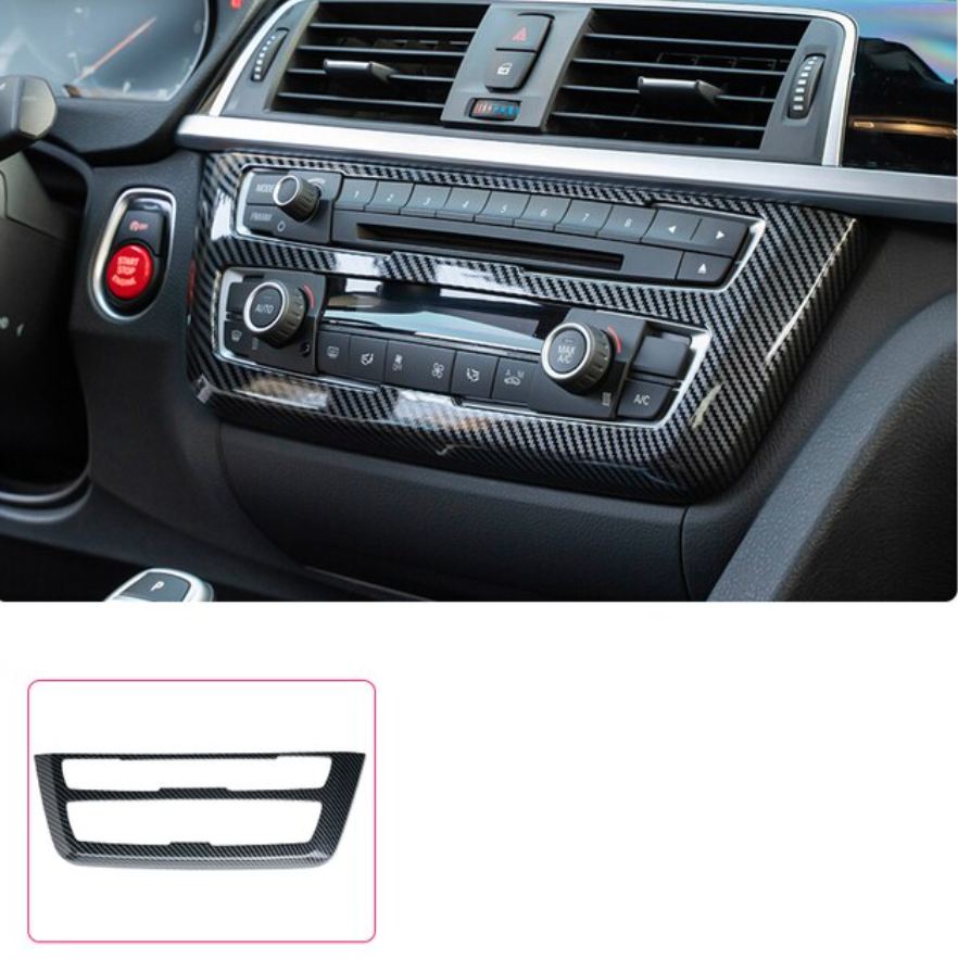 Bmw Climate Control Carbon Fiber Trim For BMW F30 F31 F32 F36 3 4 Series 2013-2019 LHD - BimmerMods