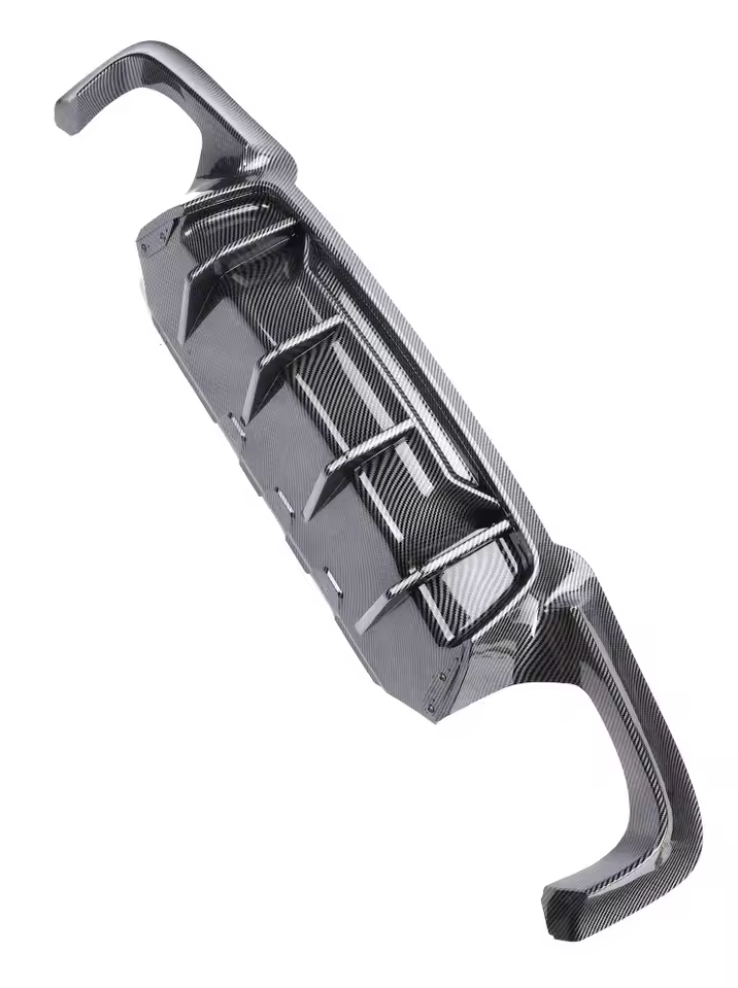 Rear Bumper Diffuser V Type/Competition/Diffuser For BMW 5 Series F10 F11 2010-2017 M Sport - Bimmermods