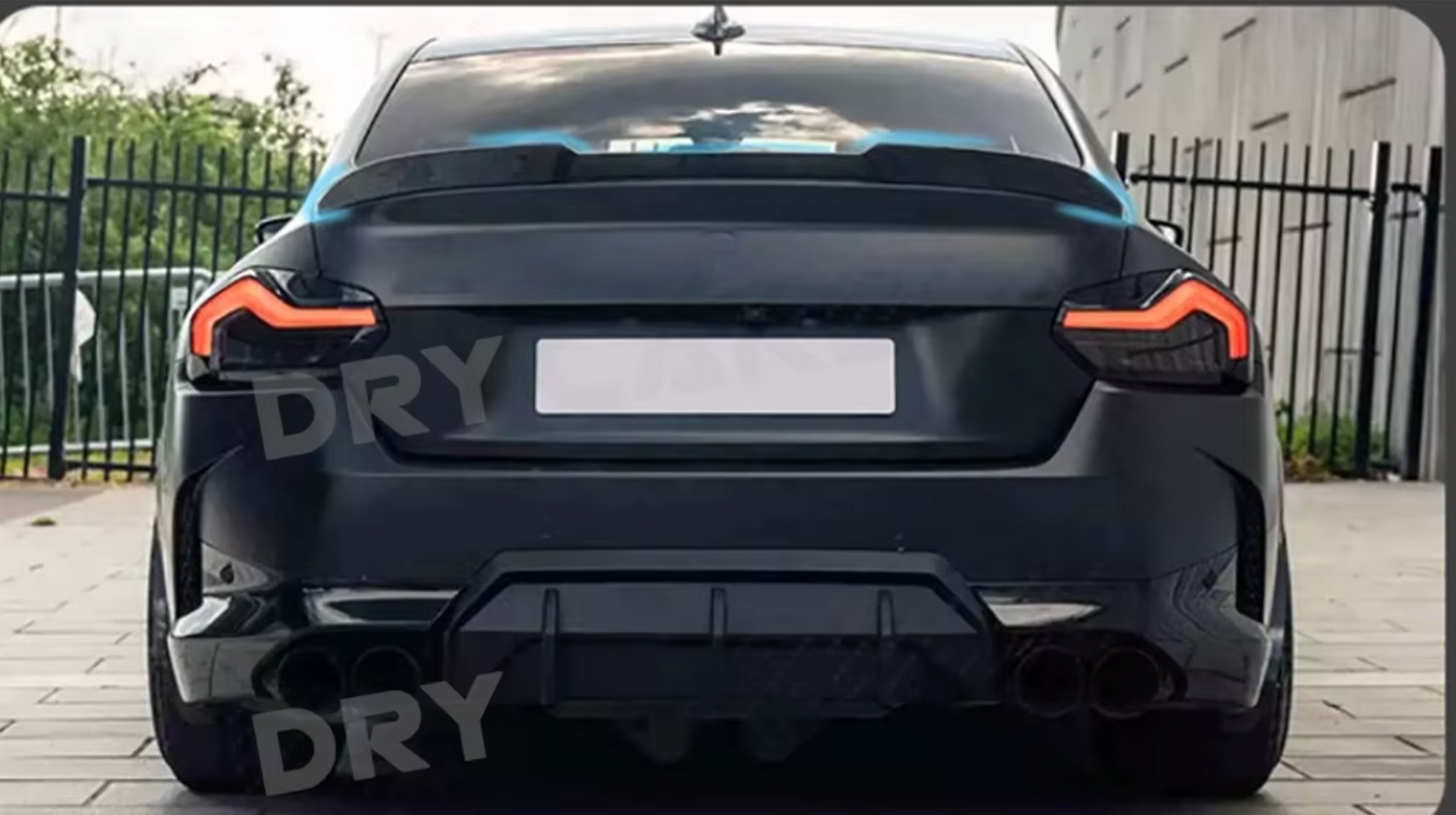 PSM Style Carbon Fiber Spoiler For G42 G87 - Bimmermods