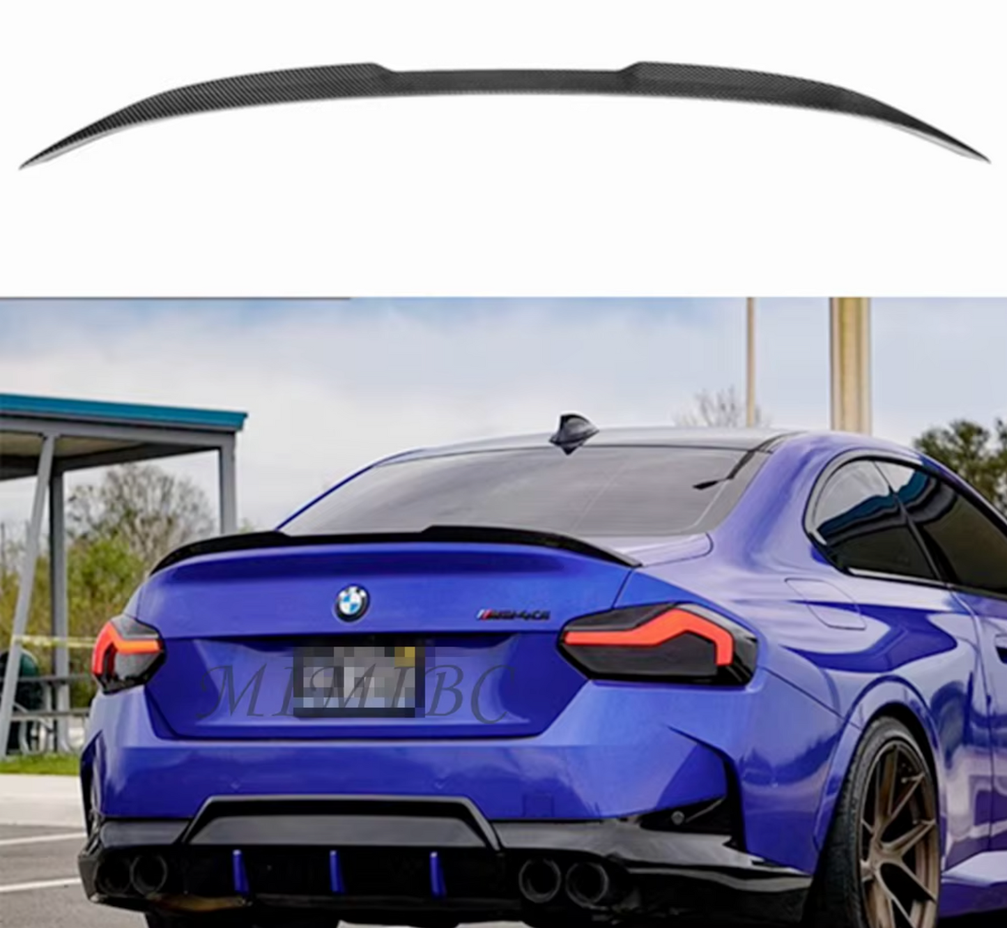 VS Style Carbon Fiber Spoiler – BMW G42 & G87 (2022+) - Bimmermods