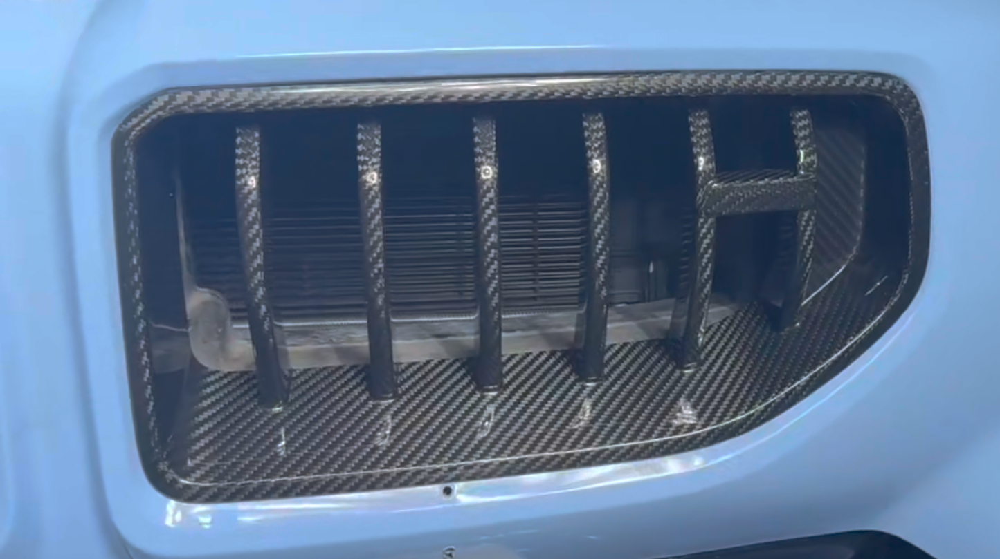 Adro Style Carbon Fiber Front Grill for BMW G87 M2 - Bimmermods
