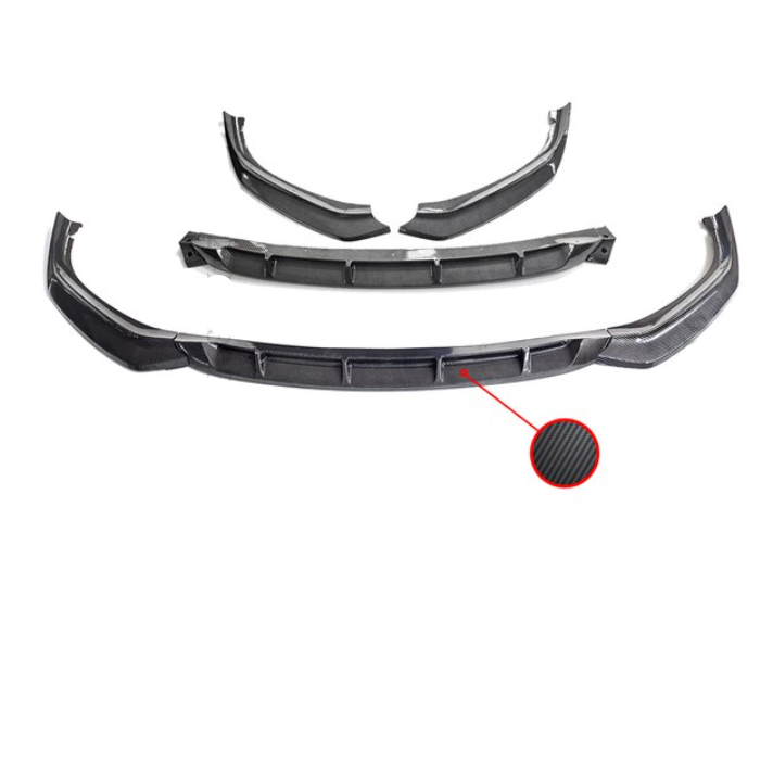 Modified Splitter Deflector Front Bumper Lip For BMW 5 G30 G31 M 530d 525i 540i 530i 2017-2020 - BimmerMods