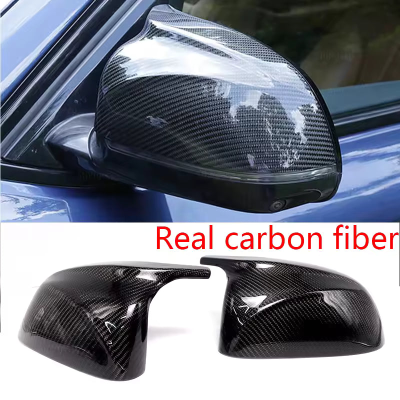BMW G01 G02 G05 G06 G07 Pre-LCI M-Style Carbon Fiber Mirror Caps (2018–2022) - Bimmermods
