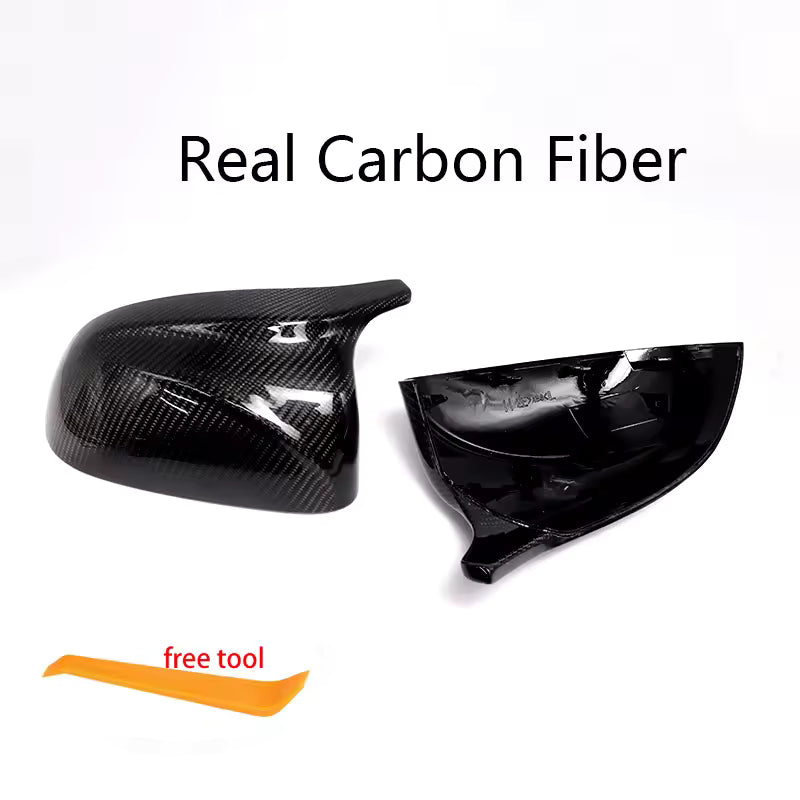 BMW G01 G02 G05 G06 G07 Pre-LCI M-Style Carbon Fiber Mirror Caps (2018–2022) - Bimmermods