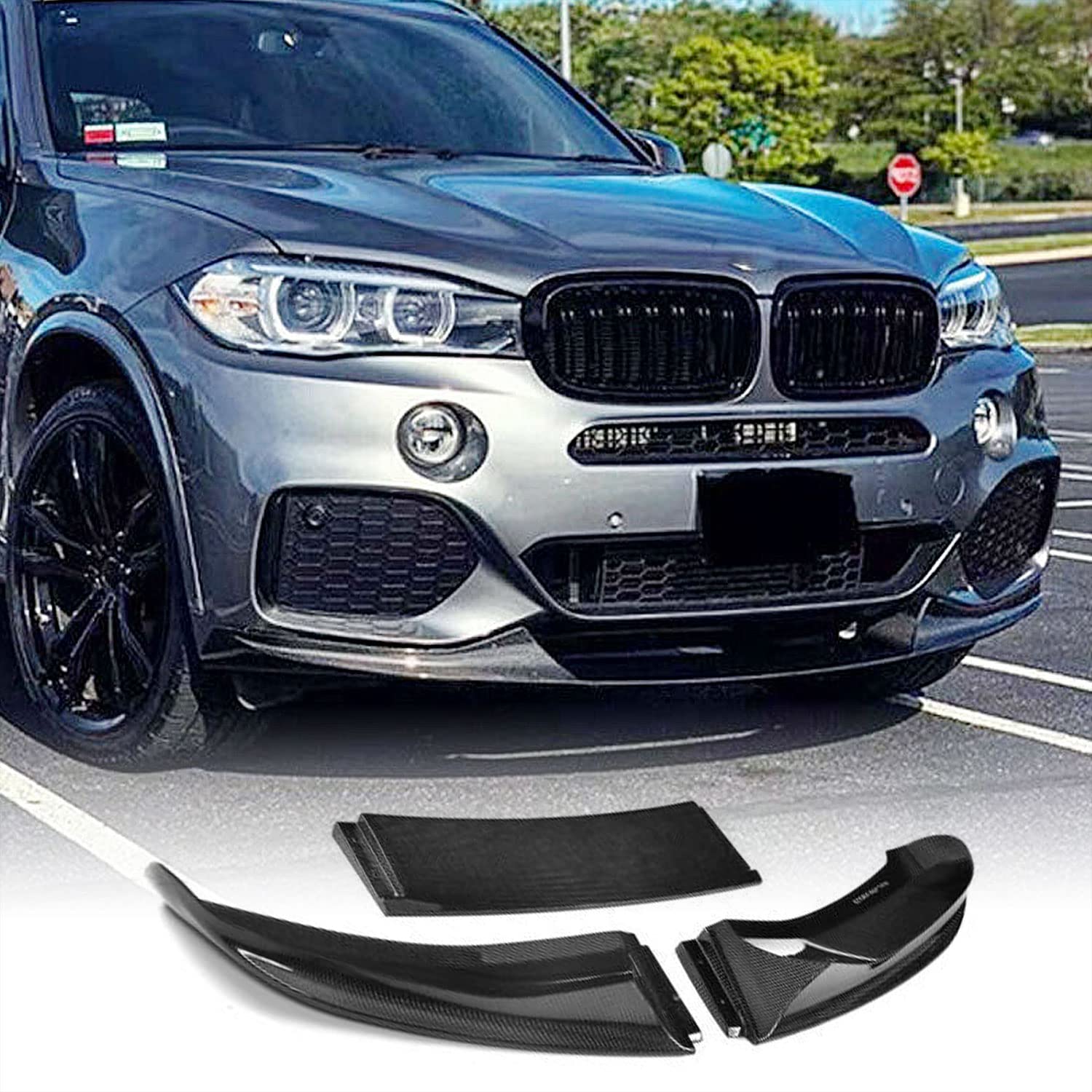 3 PCS Car Front Bumper Lip For BMW X5 F15 M Sport 2014-2018 - BimmerMods