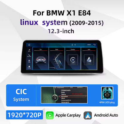 BMW X1 E84 Apple CarPlay & Android Auto Touchscreen Upgrade (CIC 2009–2015) – 8.8" / 10.25" / 12.3" Display - Bimmermods