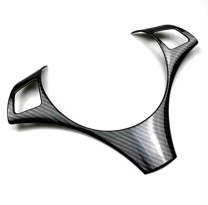 Carbon Fiber Style Steering Wheel Trim For BMW 3 Series E90 E91 E92 E93 - Bimmermods
