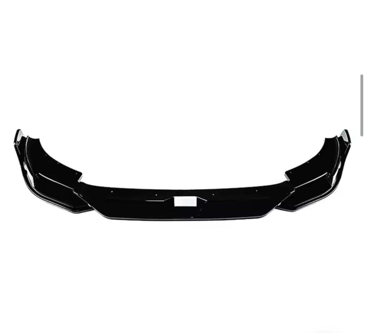 BMW F97 F98 X3M X4M Facelift Gloss Black Sport Style Front Splitter (2019-2024) - Bimmermods