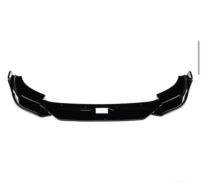 BMW F97 F98 X3M X4M Facelift Gloss Black Sport Style Front Splitter (2019-2024) - Bimmermods