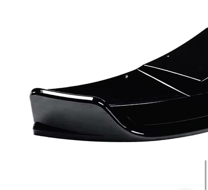 BMW F97 F98 X3M X4M Facelift Gloss Black Sport Style Front Splitter (2019-2024) - Bimmermods
