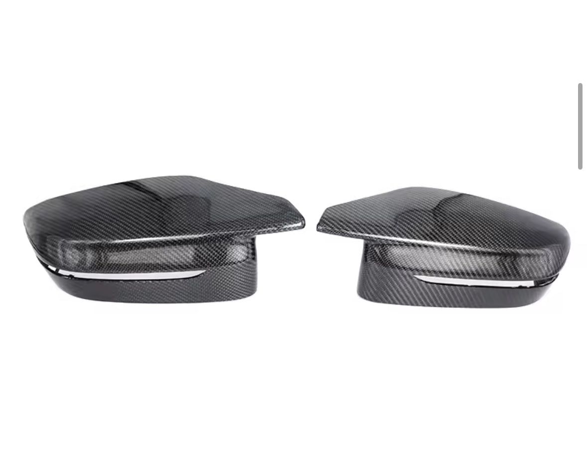 Real Carbon Fiber Mirror Caps – BMW G20 / G22 / G30 / G15 Style - Bimmermods
