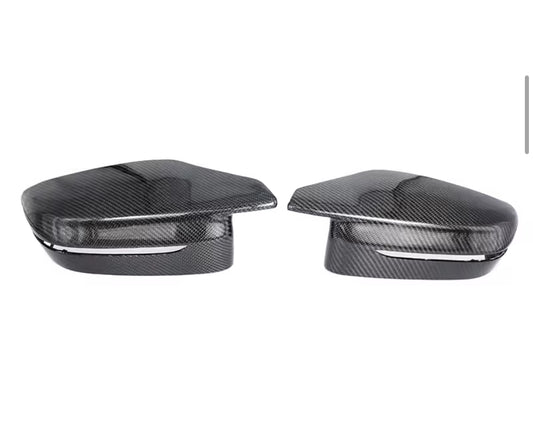 Real Carbon Fiber Mirror Caps – BMW G20 / G22 / G30 / G15 Style - Bimmermods
