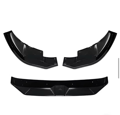 BMW F97 F98 X3M X4M Facelift Gloss Black Sport Style Front Splitter (2019-2024) - Bimmermods