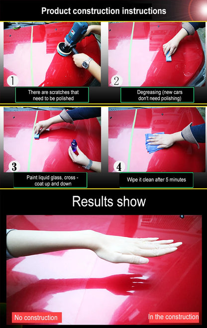 2Pcs 30ml 10H Anti-Scratch Auto Glass Ceramic Coat
