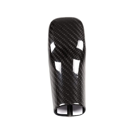 Dry Carbon Fiber Car Gear Shift Head Protective Back Cover For Toyota Supra GR A90 A91 MK5 2019-2022 - BimmerMods