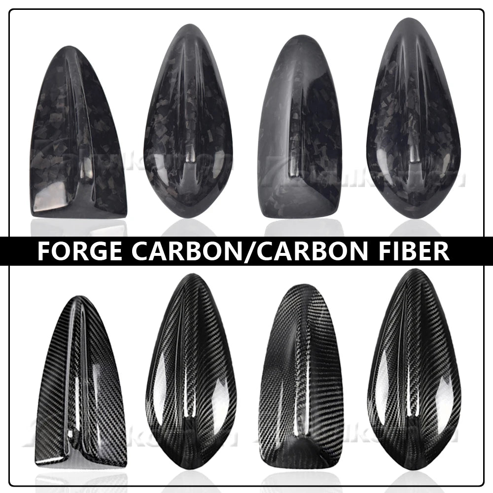 Real Carbon Fiber Shark Fin For BMW F15 F22 F30 F34 F80 F87 F32 F36 F82 G11 G20 G12 G30