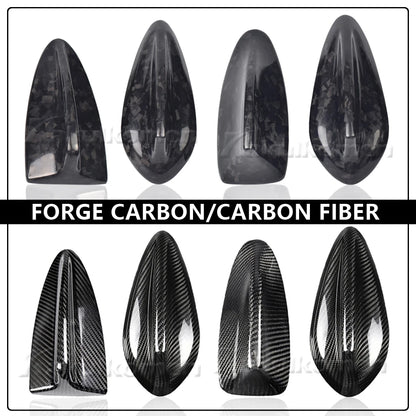 Real Carbon Fiber Shark Fin For BMW F15 F22 F30 F34 F80 F87 F32 F36 F82 G11 G20 G12 G30