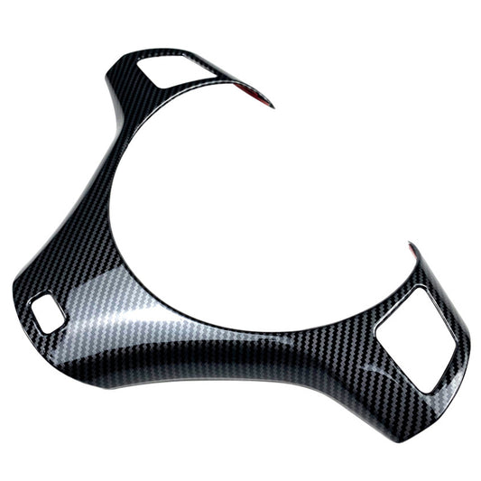 Carbon Fiber Car Steering Wheel Decorative Frame Moulding Sticker Strip Trim Cover For BMW 3 Series E90 E91 E92 E93 - BimmerMods