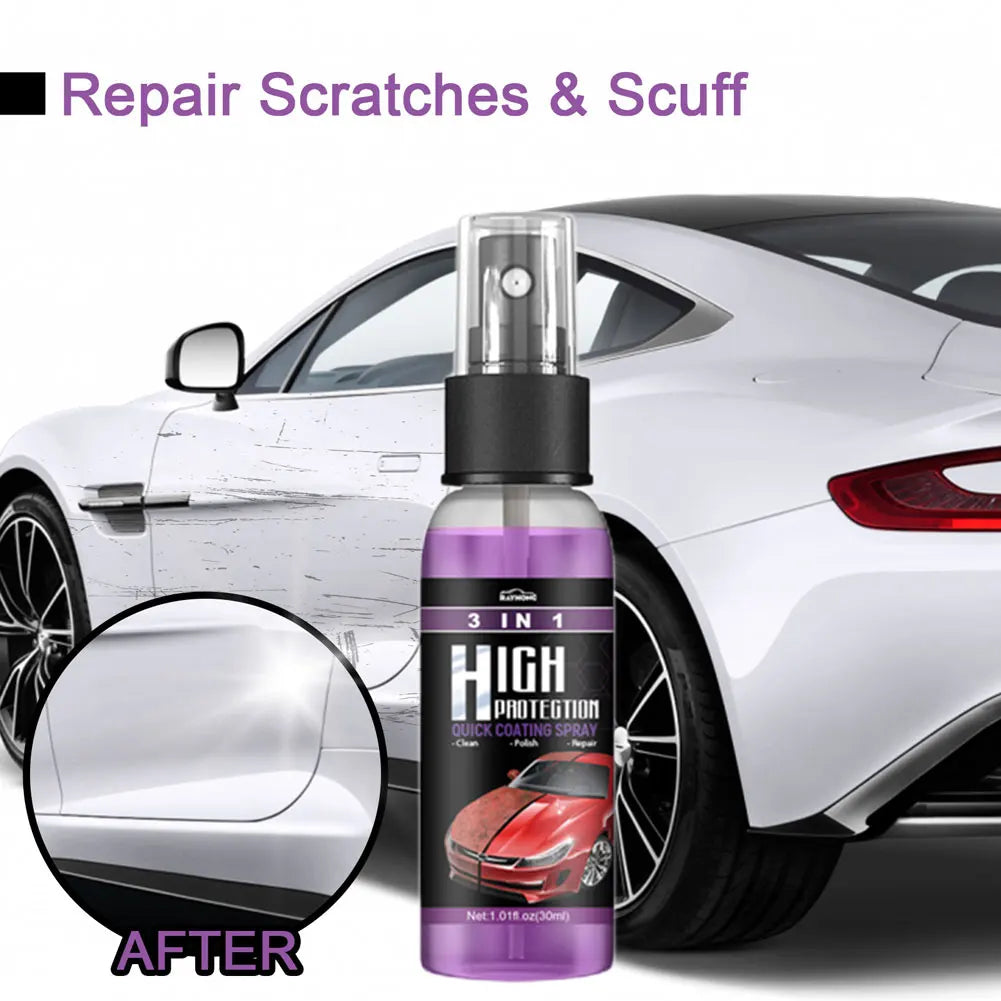 3 in 1 High Protection Quick Ceramic Coating, Plastic Refresher, Scratch Repair - BimmerMods