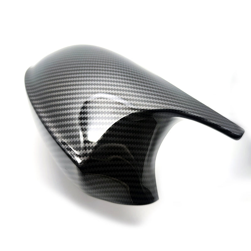 Side Mirror Covers Cap For BMW E90 E91 E92 E93 E81 E87 E82 E88 3 1 Series M Accessories Carbon Fiber Gloss - BimmerMods