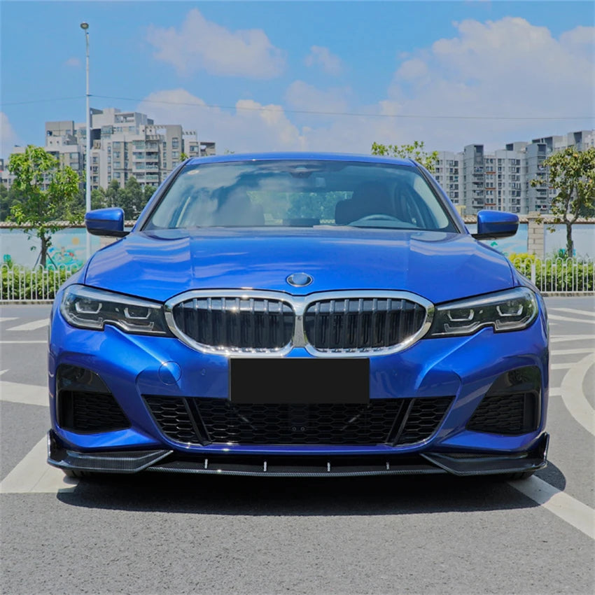 Front Bumper Lip For BMW 3 Series G20 G21 G28 2019-2022 M Pack