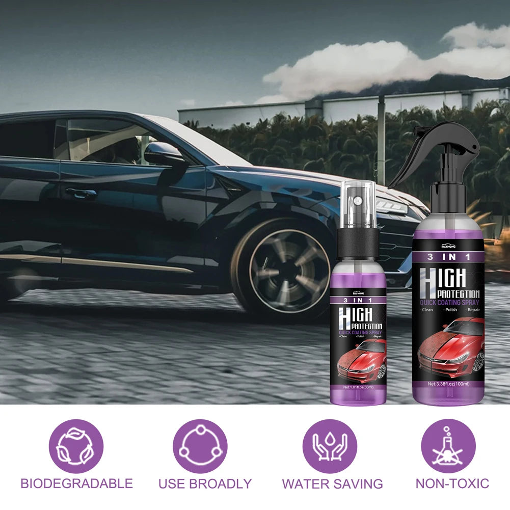 3 in 1 High Protection Quick Ceramic Coating, Plastic Refresher, Scratch Repair - BimmerMods
