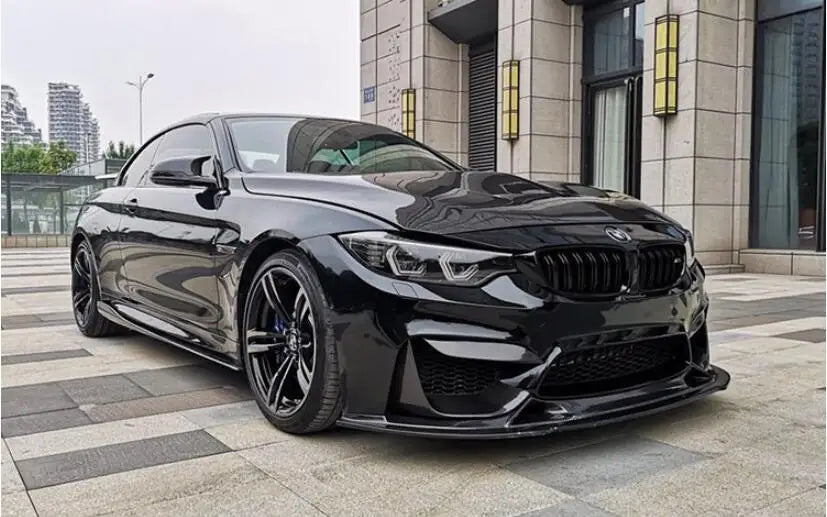 Front Bumper Lip R STYLE For BMW F80 F82 F83 M3 M4 2014-2020 - BimmerMods