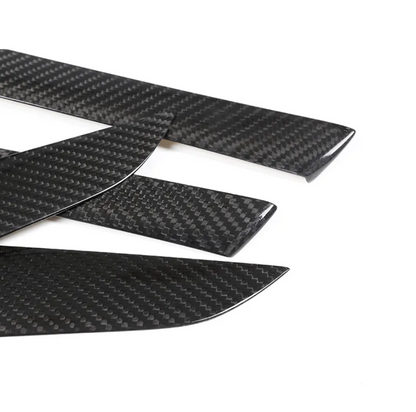 4pcs Real Carbon fiber For BMW X5 F15 X6 F16 2014-2018 Interior Door Decoration Panel Cover Trim Car Accessories - BimmerMods