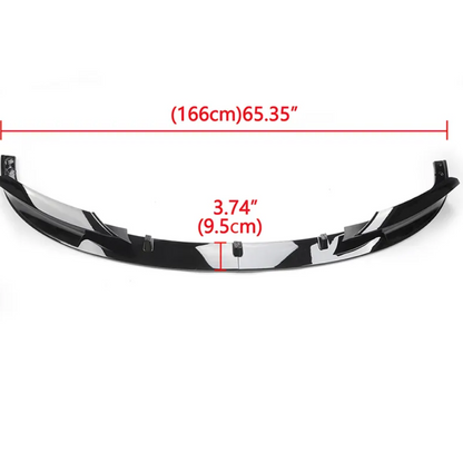 3PCS Car Front Bumper Splitter Lip Diffuser Spoiler Protector Cover Guard Deflector Lips For BMW 3 Series F30 F35 2013-2019 - BimmerMods