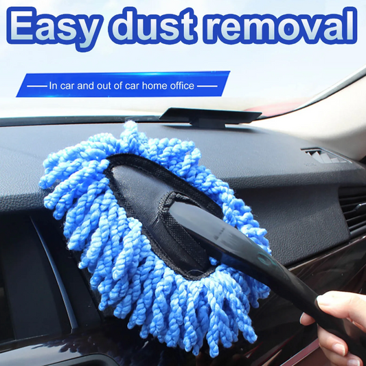 Multifunctional Car Collector Cleaning Dusts Mop Bristles Strong Water Absorption Vehicle Cleaning Wax Mop Brush Car Wash - BimmerMods