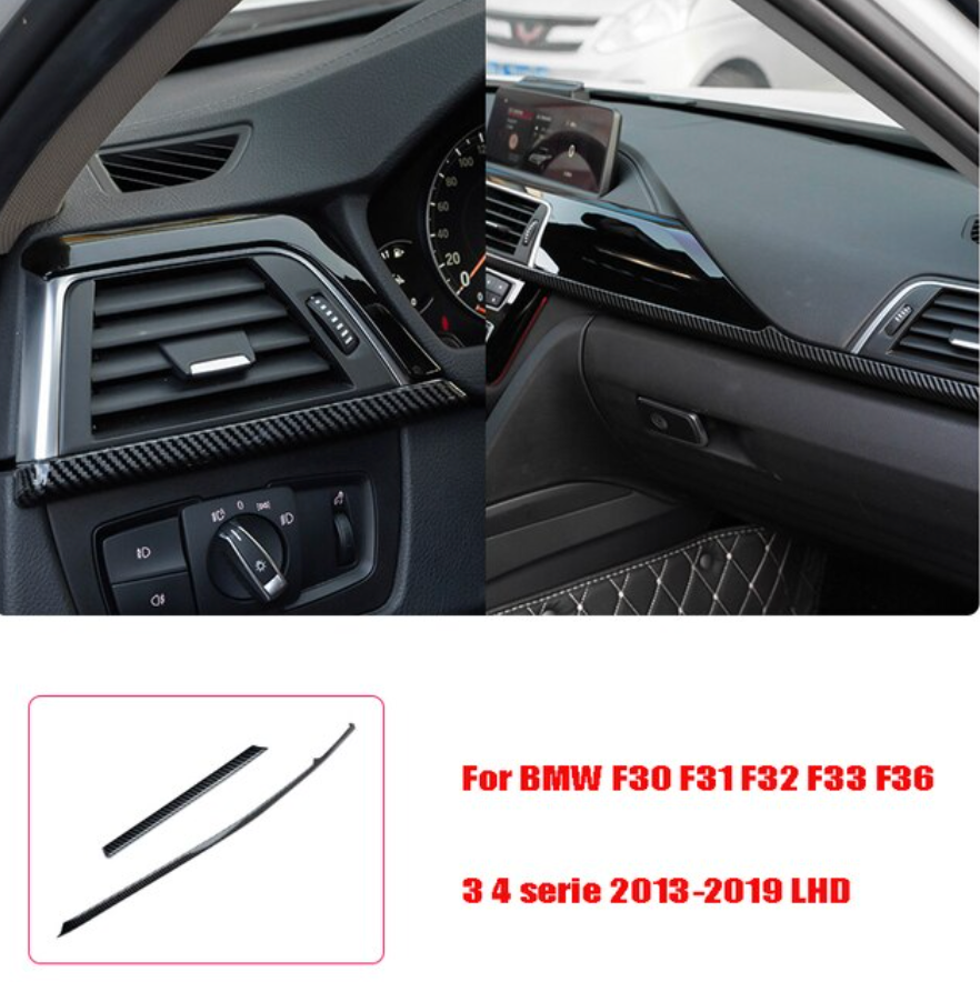 BMW Under Dash Carbon Fiber Trim For BMW F30 F31 F32 F36 3 4 Series 2013-2019 LHD - BimmerMods