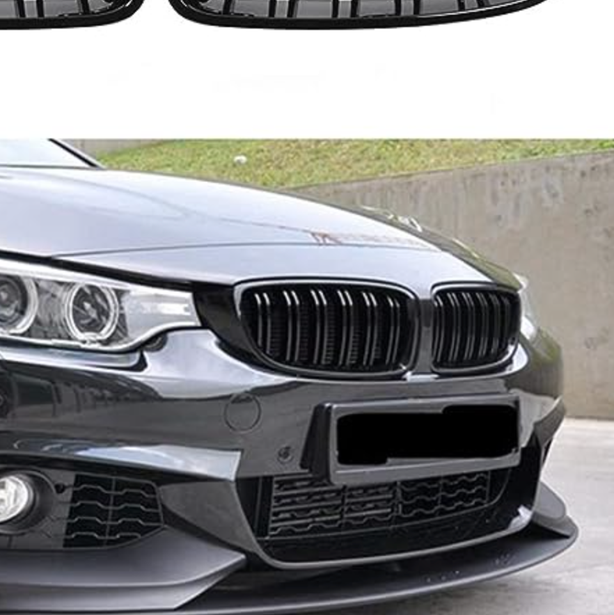 Front Kidney Grille Dual Slat Grille For BMW F30 F31 F35 2012-2018 320i 325i 328i Auto Accessorie - BimmerMods