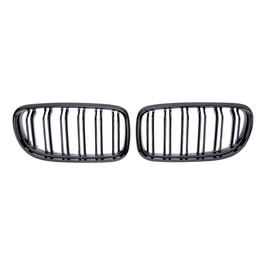 Front Bumper Grilles Kidney Racing Grill Double Slat Grille For BMW 3 Series E90 2009-2012 Matte Accessories - BimmerMods