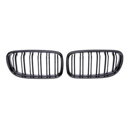 Front Bumper Grilles Kidney Racing Grill Double Slat Grille For BMW 3 Series E90 2009-2012 Matte Accessories - BimmerMods