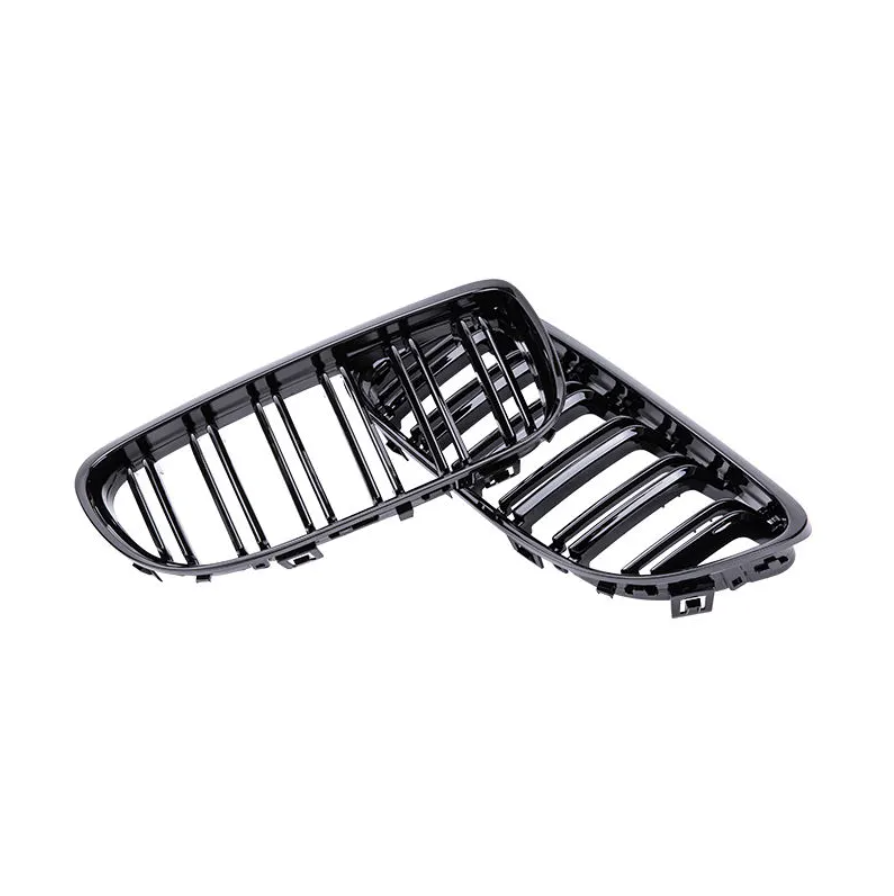 Front Bumper Grilles Kidney Racing Grill Double Slat Grille For BMW 3 Series E90 2009-2012 Matte Accessories - BimmerMods