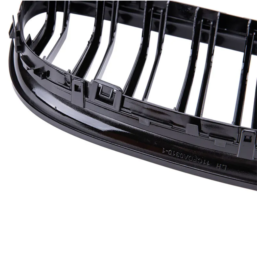 Front Bumper Grilles Kidney Racing Grill Double Slat Grille For BMW 3 Series E90 2009-2012 Matte Accessories - BimmerMods