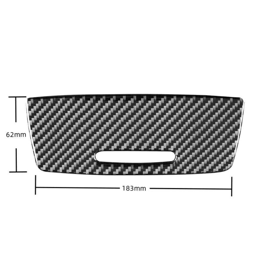 Carbon Fiber Interior Car Storage Box Panel Trim Cover For BMW 3 Series E90 E92 2005-2012 Car Accessories - BimmerMods