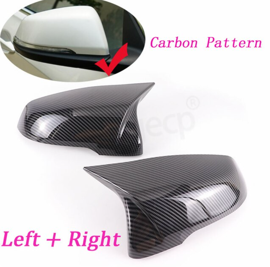 Carbon Fiber Mirror Caps For Toyota GR Supra A90 2019 2020 2021 2022 - BimmerMods