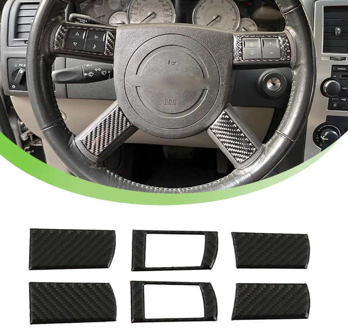 Steering Wheel Decoration Cover Trim Kits for Chrysler 300C 2004-2009 - BimmerMods