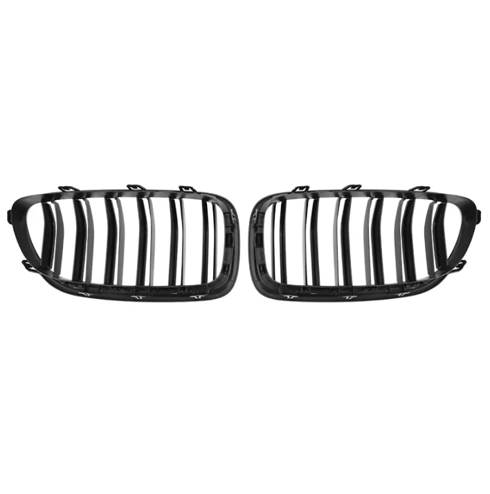 Gloss Black Kidney Grill For BMW 5 Series F10 F11 F18 520 523 525 520d 530d 540i - BimmerMods