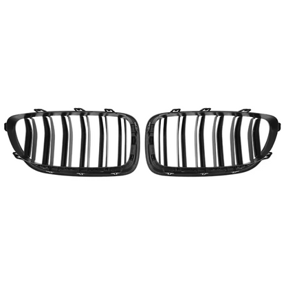 Gloss Black Kidney Grill For BMW 5 Series F10 F11 F18 520 523 525 520d 530d 540i - BimmerMods