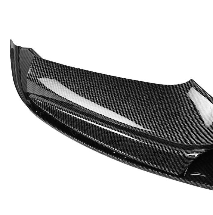 Front Bumper Lip For BMW F10 5 Series 535i 528i M Sport 2011-2016 Carbon Fiber Style - BimmerMods