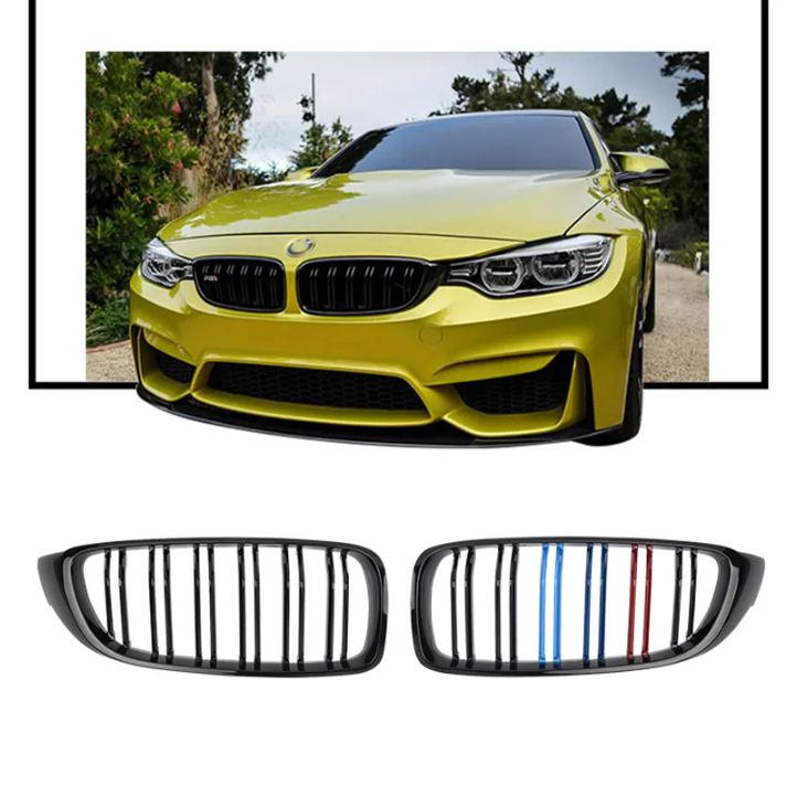 Front Kidney Sport Grill for BMW F32 F33 F36 F82 420i 428i 435i M4 2014-2018 - BimmerMods