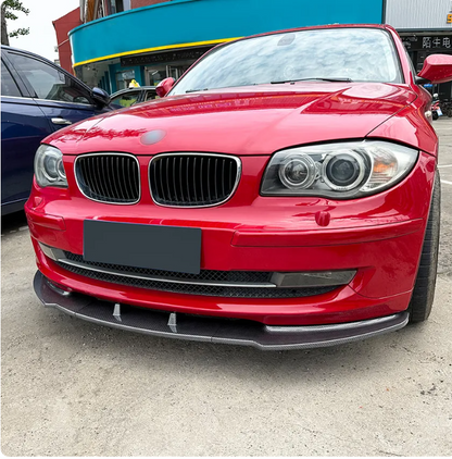 3 PCS Car Front Bumper Lip For BMW 1 Series E81 E82 E87 E88 - BimmerMods