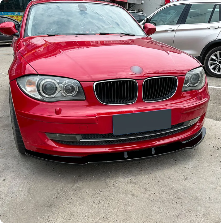 3 PCS Car Front Bumper Lip For BMW 1 Series E81 E82 E87 E88 - BimmerMods