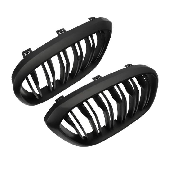 Double Slat Car Front Grill Grilles Kidney Grill For BMW 3 4 X3 G01 G08 X4 G02 2018 2019 2020 2021 - BimmerMods