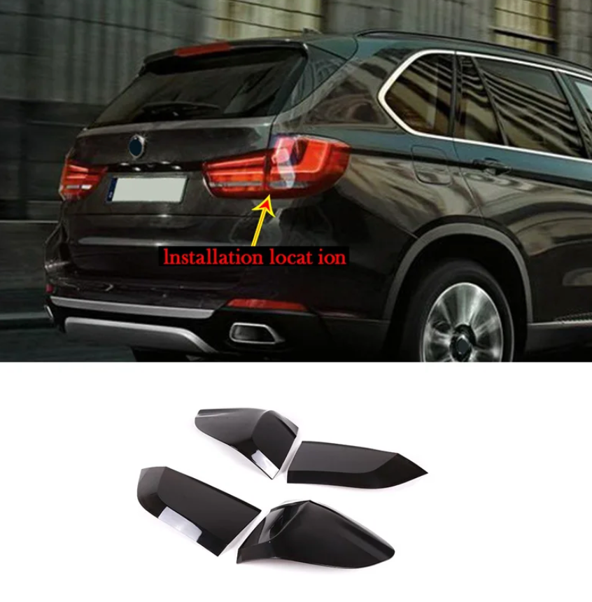 4 PCS Blackout Tail Light Cover Modification For BMW X5 F15 2014-2018 - BimmerMods