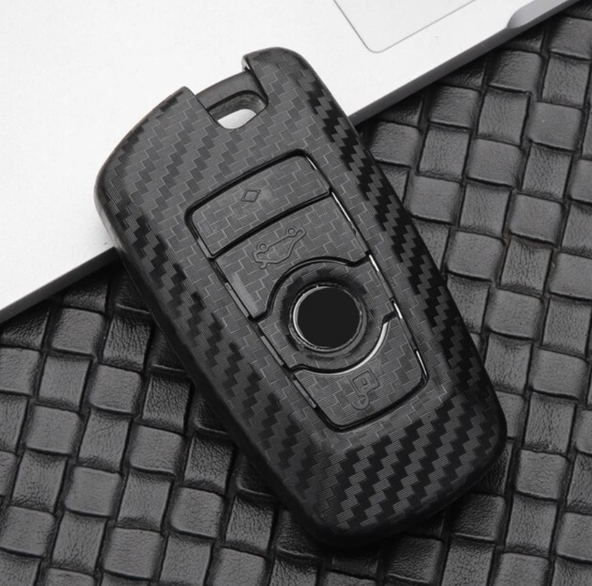 Carbon Fiber Car Key Case Cover for BMW - BimmerMods